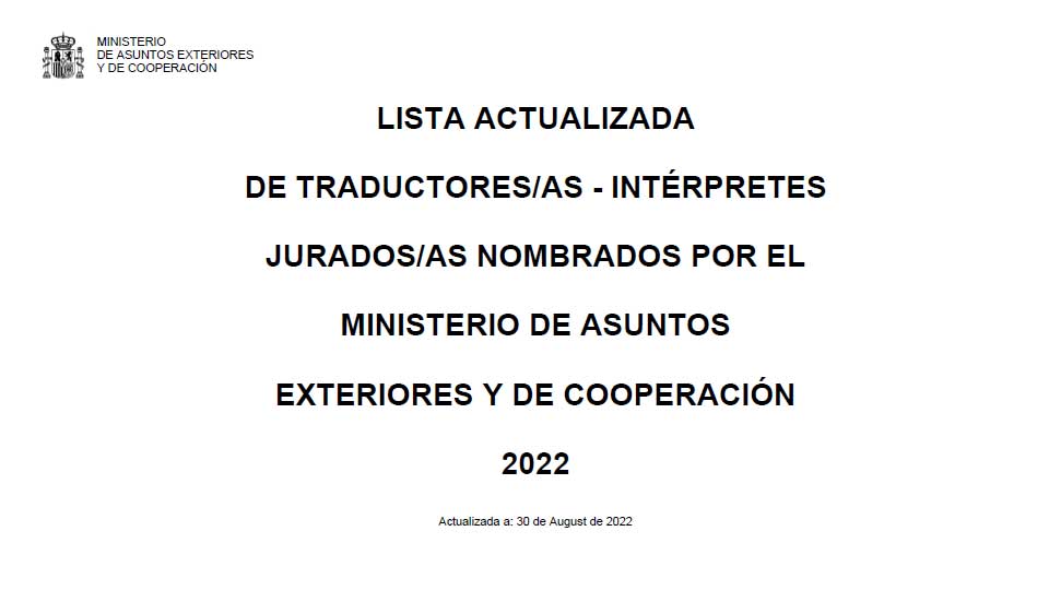 Traductor de Catalán Jurado. Agencia de Traducción Profesional