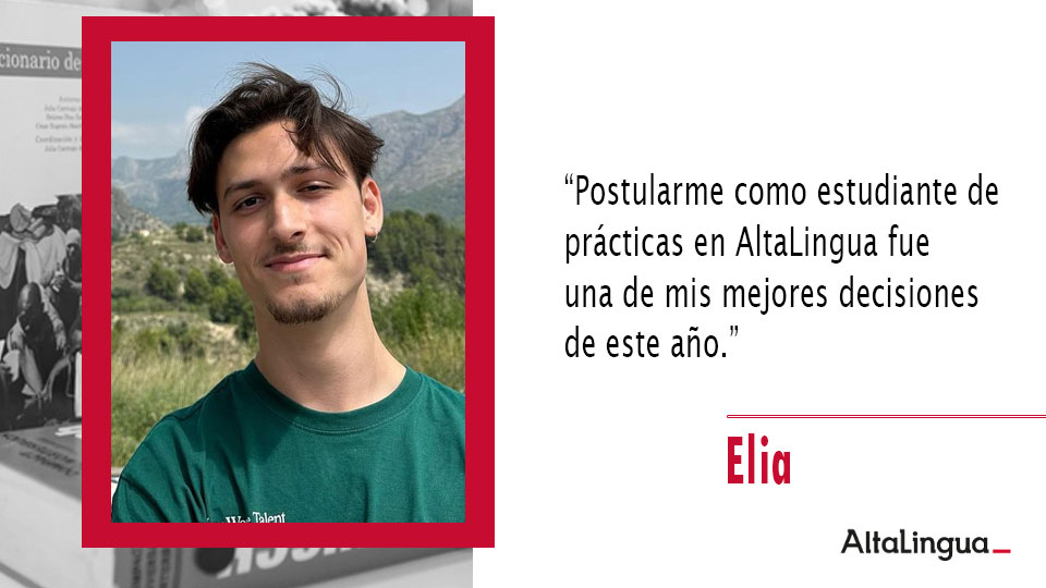 Prácticas de traducción: Elia nos cuenta su experiencia en AltaLingua.